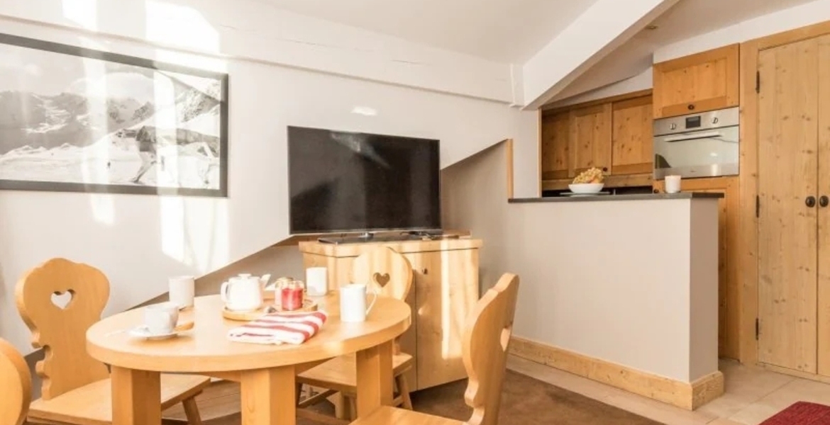Apartment in Courchevel 1850 with 1 bedroom equipped for 4 