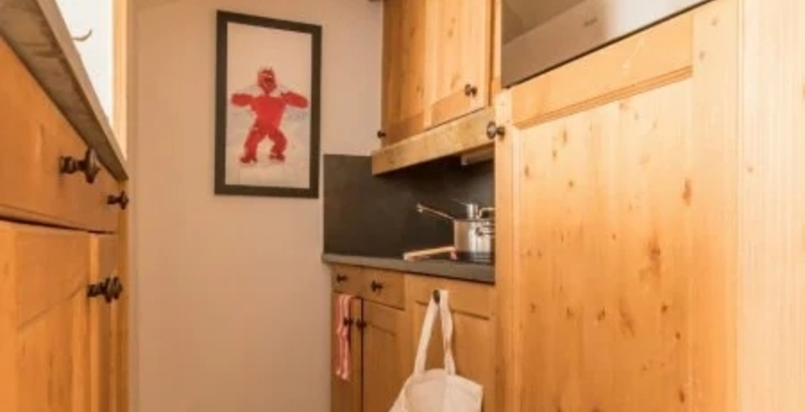 Appartement à Courchevel 1850 avec 1 chambre équipée pour 4 