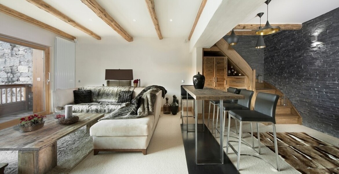 Bel appartement duplex situé à La Croisette Courchevel 1850