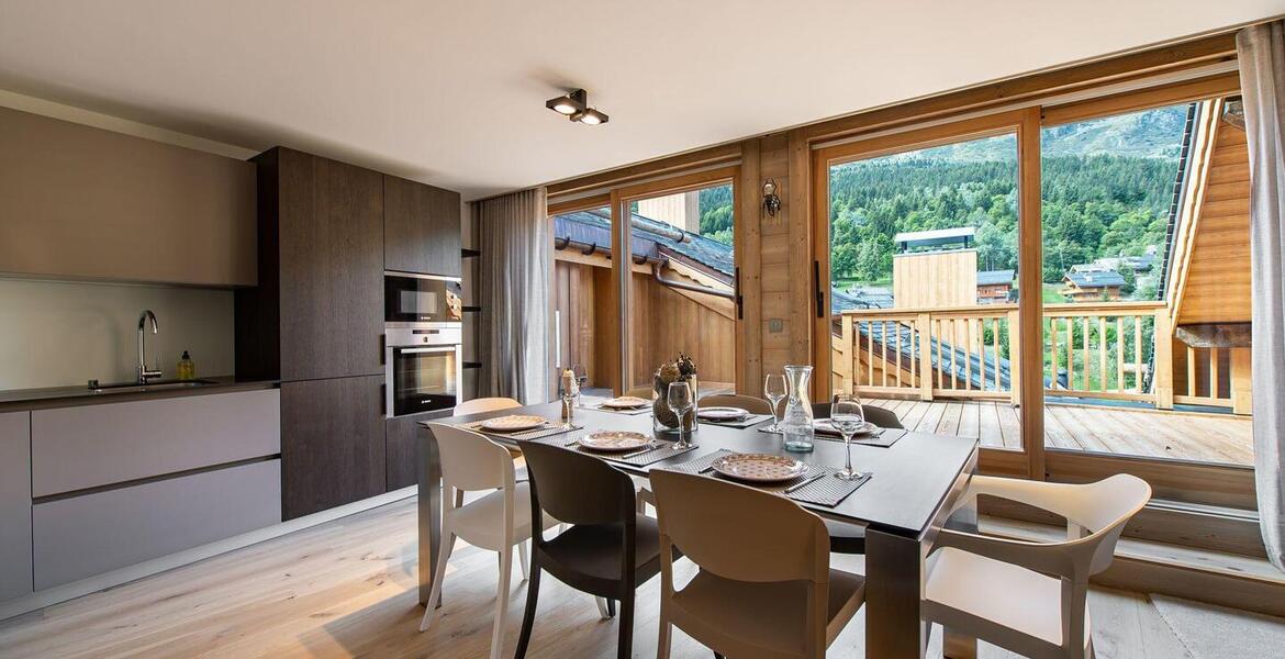 This apartment is in the heart of Meribel, Méribel Station