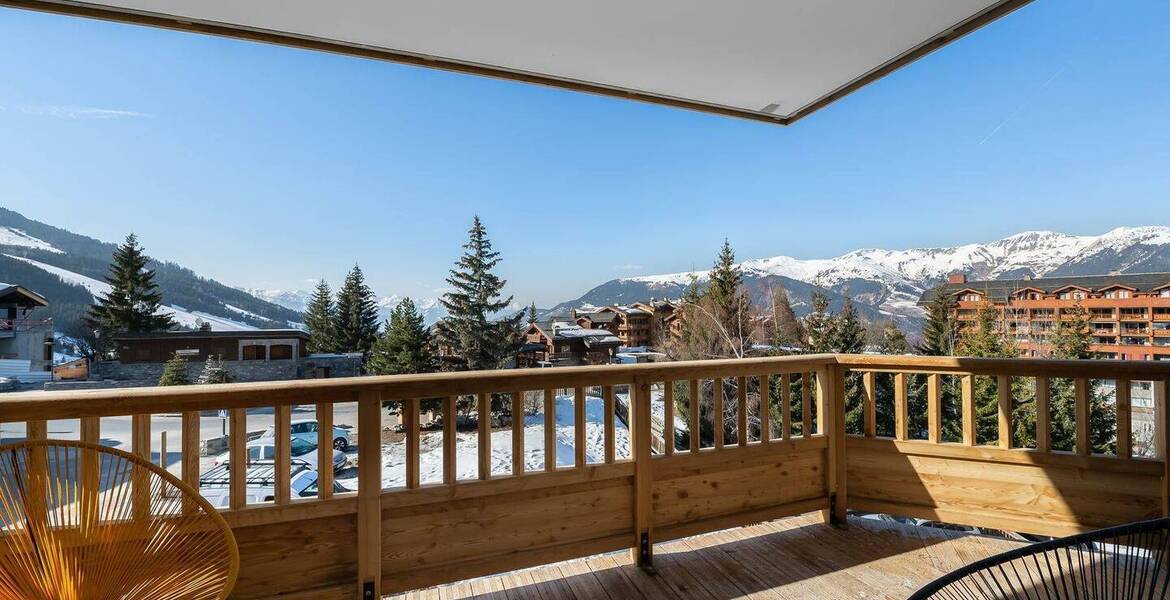 Apartment with a warm atmosphere for rental in Courchevel 