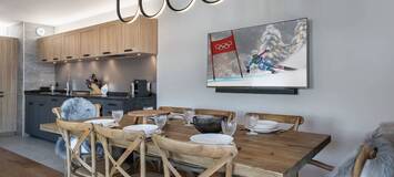 Apartamento con un ambiente cálido en alquiler en Courchevel