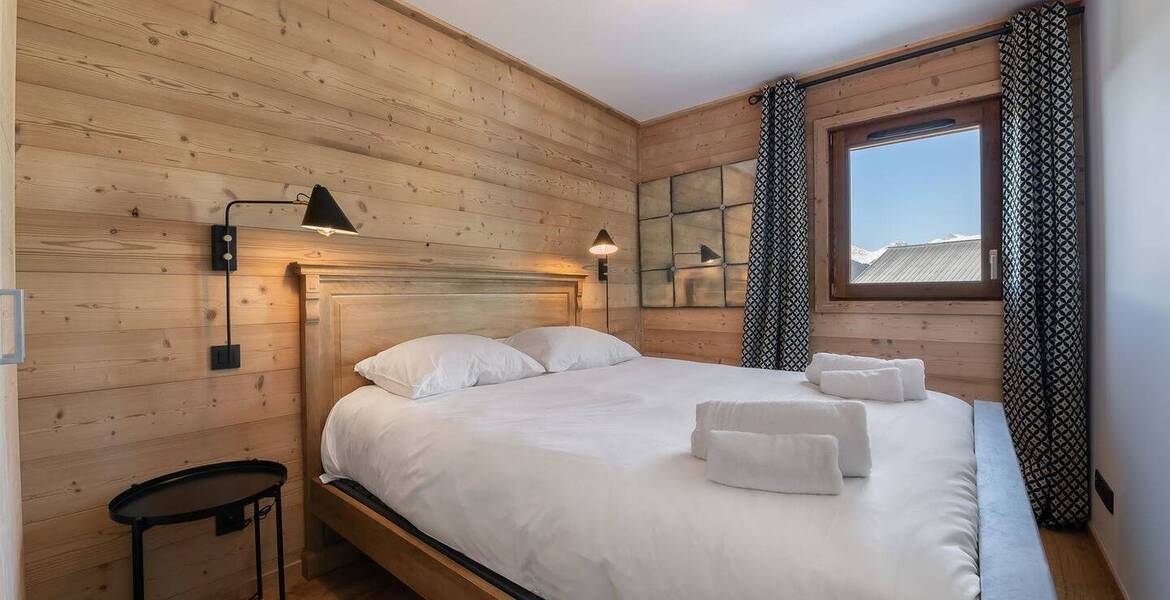 Apartment with a warm atmosphere for rental in Courchevel 