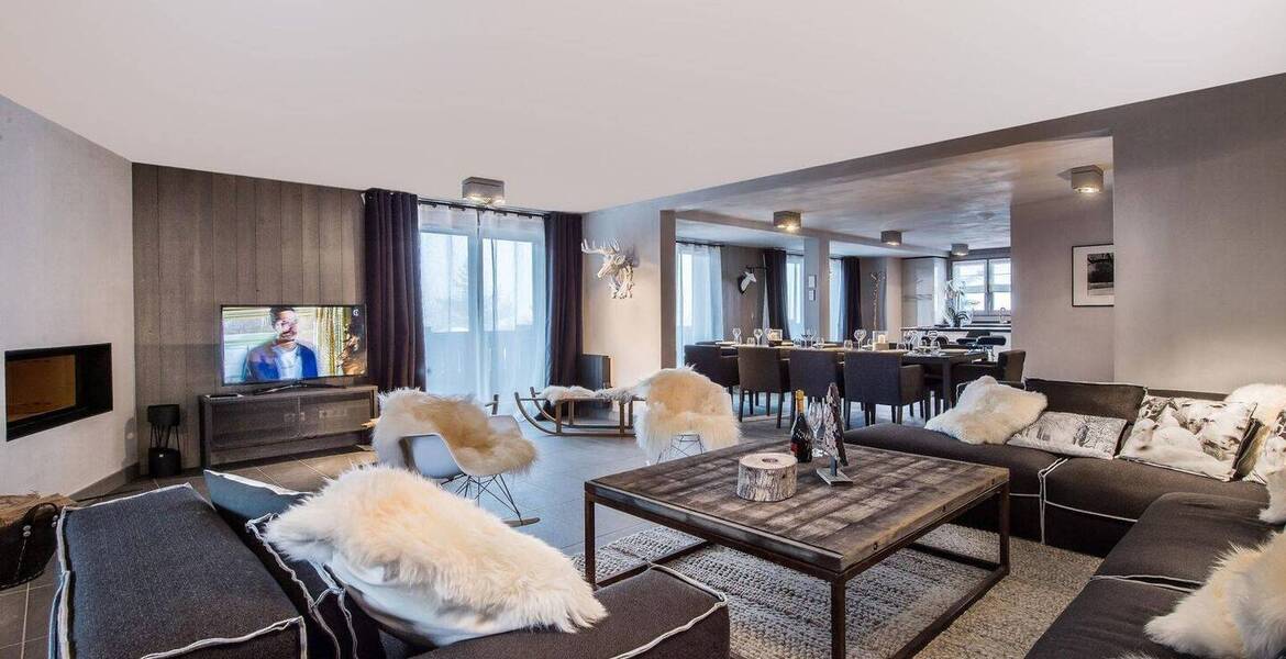 Spacious apartment for rental in Courchevel 1650 Moriond