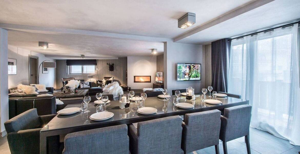 Spacious apartment for rental in Courchevel 1650 Moriond