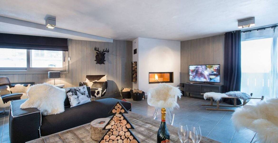 Spacious apartment for rental in Courchevel 1650 Moriond