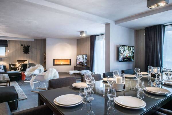 Spacious apartment for rental in Courchevel 1650 Moriond