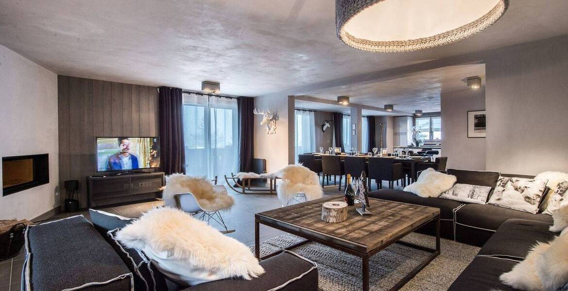 Spacious apartment for rental in Courchevel 1650 Moriond