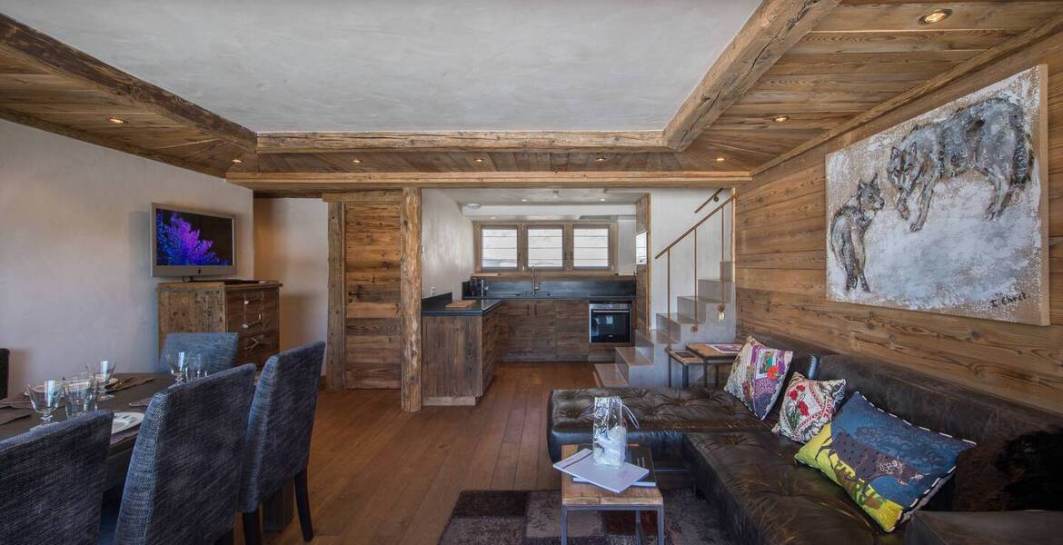 Location d'appartement de luxe à Courchevel 1850 Plantret