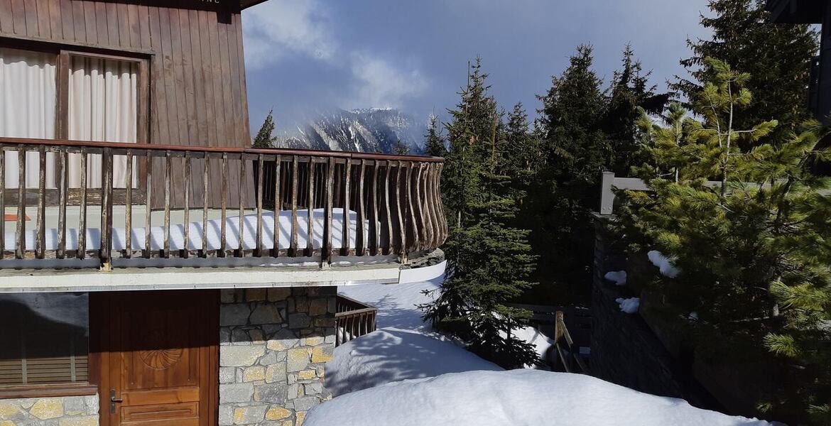 Joli petit chalet dans le quartier de Bellecôte à Courchevel