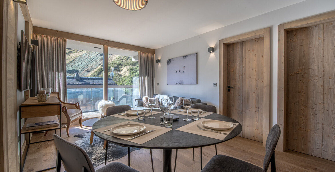 Stunning new apartment at the foot of the slopes, Courchevel