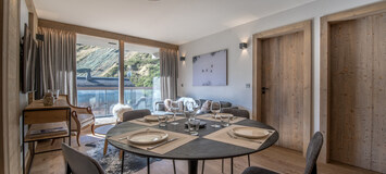 Stunning new apartment at the foot of the slopes, Courchevel