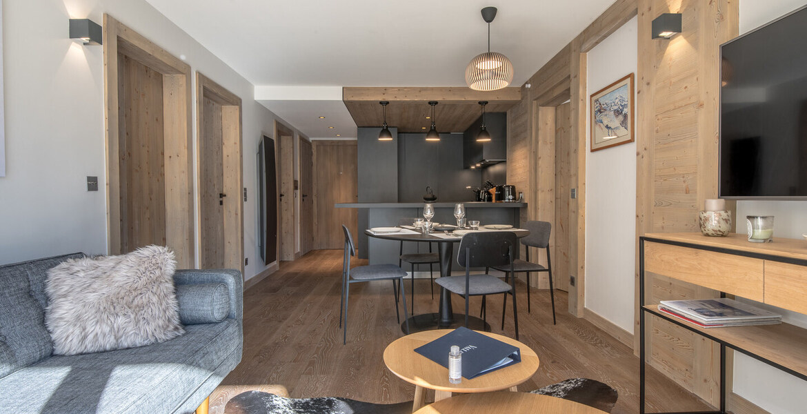 Stunning new apartment at the foot of the slopes, Courchevel