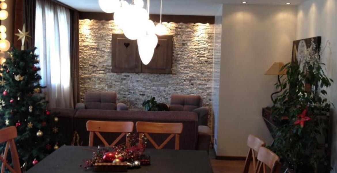 Appartement au centre de Courchevel 1850 à louer est idéal