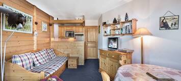 Acogedor apartamento en Center, Courchevel 1650 Moriond