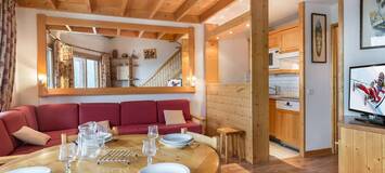 Apartment in Ariondaz, Courchevel 1650 Moriond with 38 sqm 