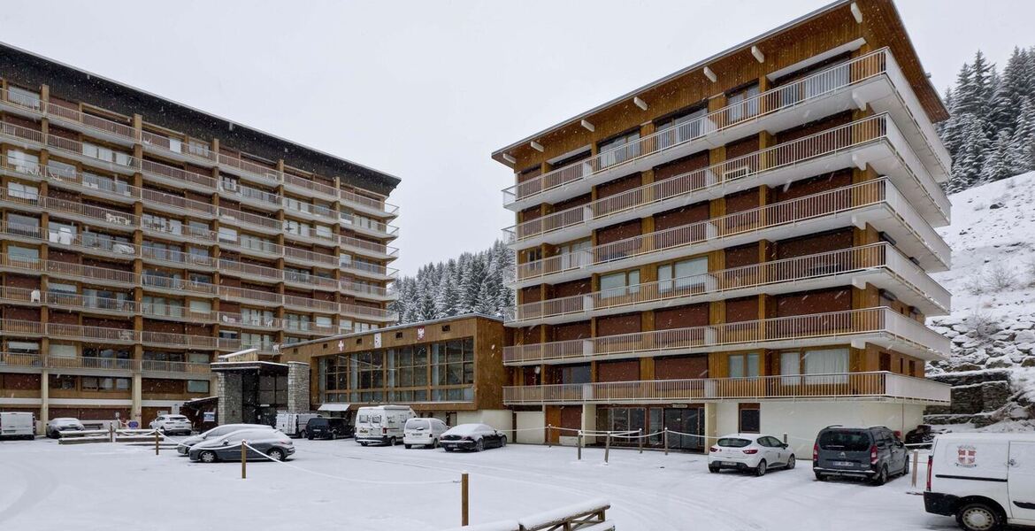 1 bedroom 35sq-m ski in/ski out apartment for rental for 6 