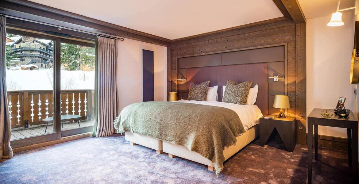 Contemporary alpine apartment in Courchevel 1850 for rental 