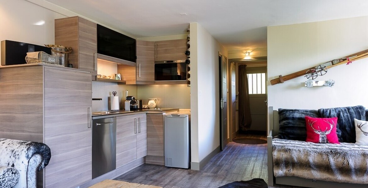 Un appartement chaleureux lumineux et cosy á Courchevel 1850