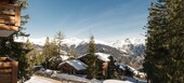 Mountain decoration and beautiful view from the living room 