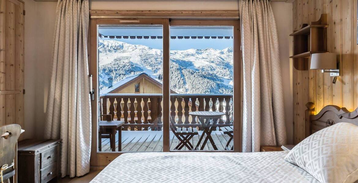 This apartment is facing Southwest and offers ski in ski out