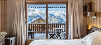 This apartment is facing Southwest and offers ski in ski out