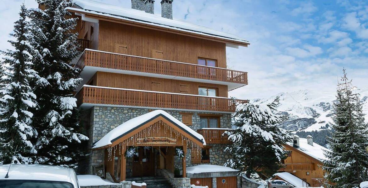 This apartment is facing Southwest and offers ski in ski out