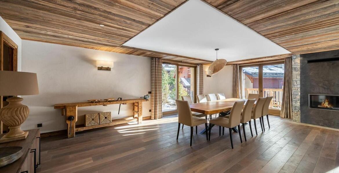 Charming apartment located close to slope in Meribel Village