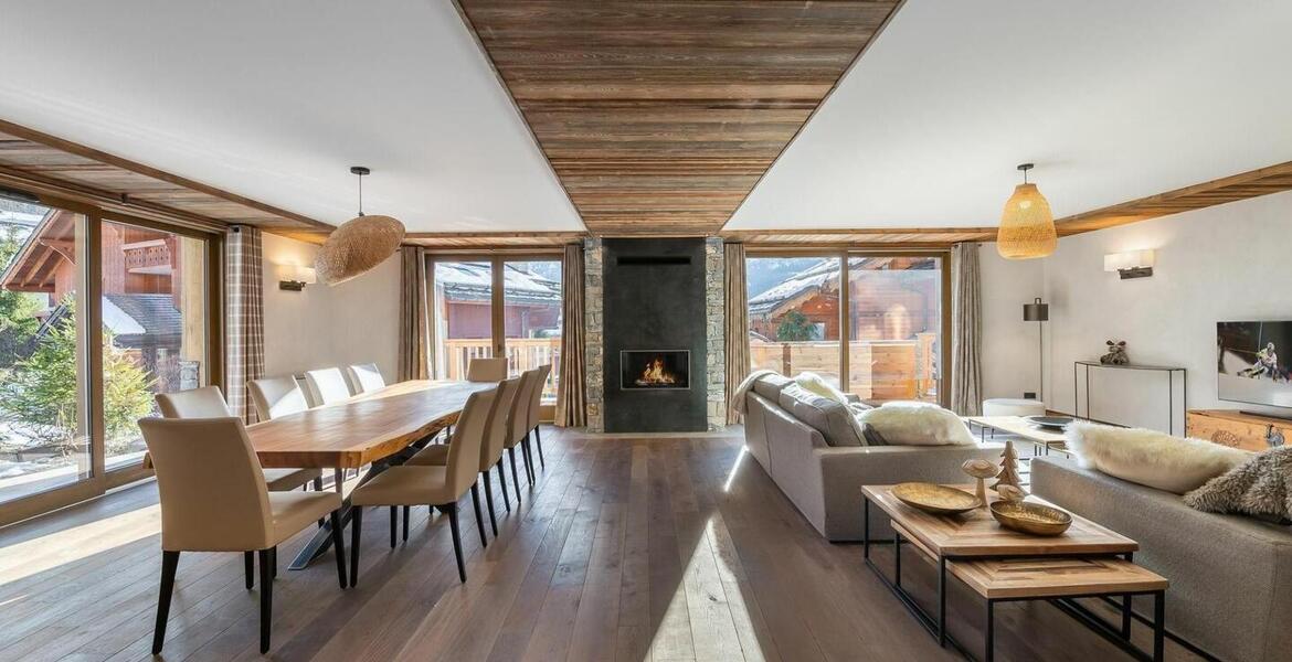 Charming apartment located close to slope in Meribel Village