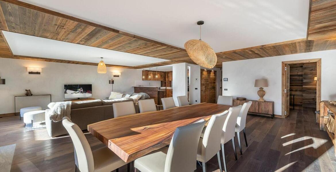 Charming apartment located close to slope in Meribel Village