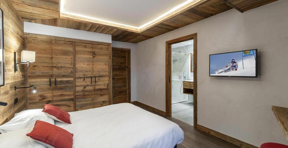 Charming apartment located close to slope in Meribel Village