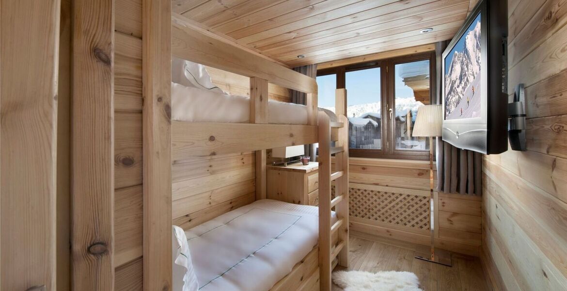 Superbe appartement skis aux pieds à louer à Courchevel 1850