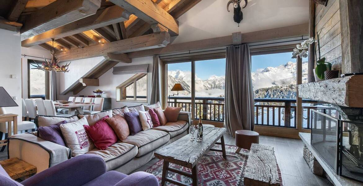 This apartment for rental has a wonderful view of the resort