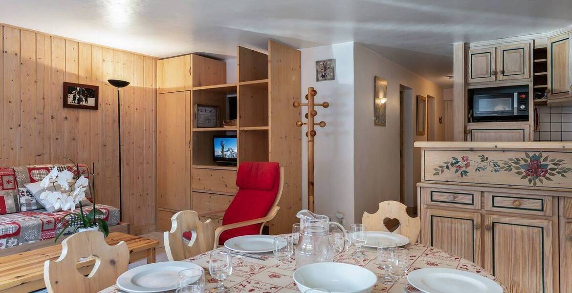 Con una superficie de 45 m2, este apartamento en alquiler 