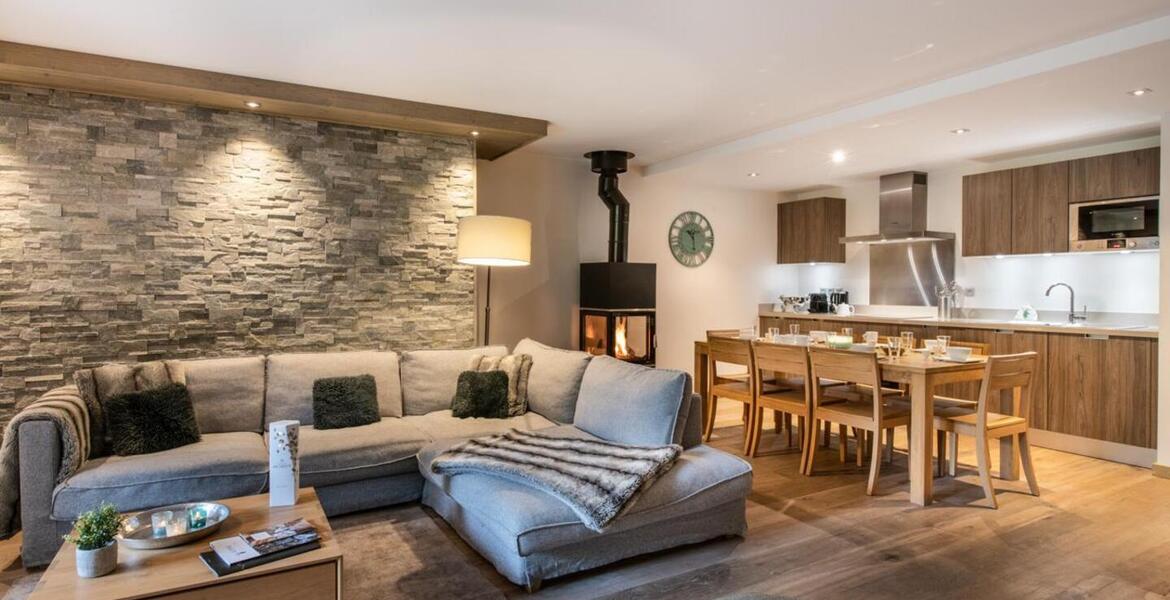 Appartement à louer à Courchevel 1650 Moriond de 135 m²