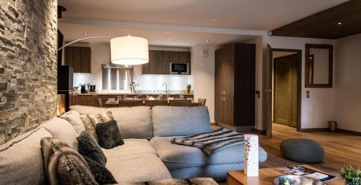 Appartement à louer à Courchevel 1650 Moriond de 135 m²