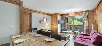 Este atractivo apartamento de 53 m² en alquiler en Méribel