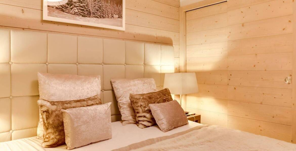 The apartment of the new upscale residence in Courchevel