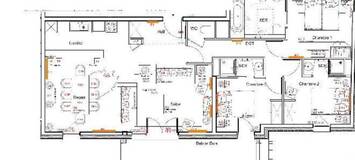 Cet appartement à louer est composé de 3 chambres