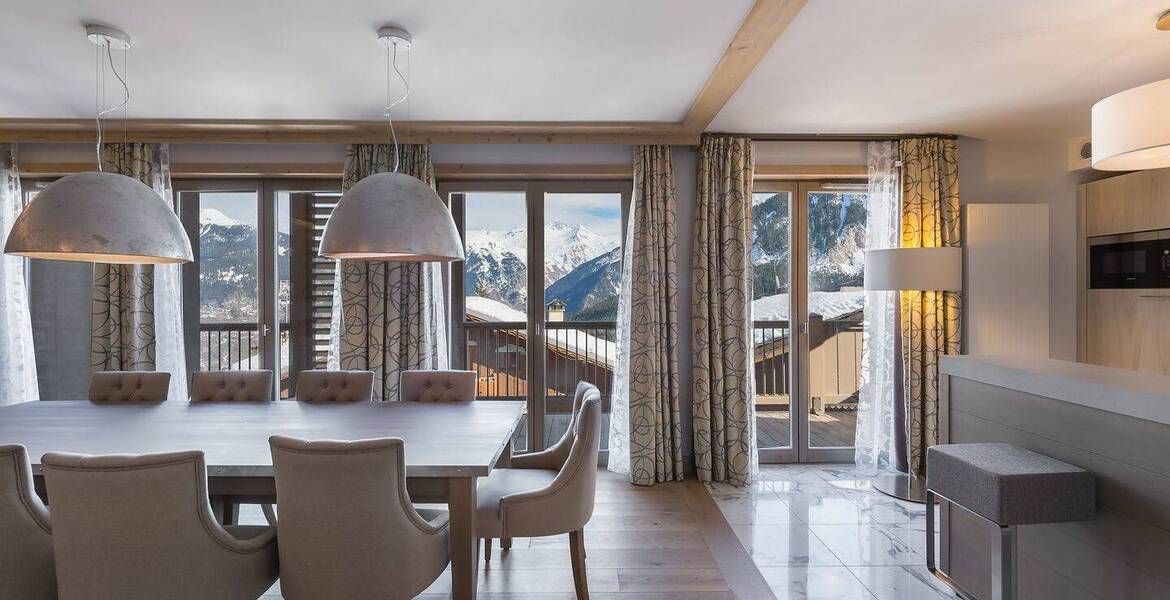 Spacious apartment for rental in Courchevel 1550 Village