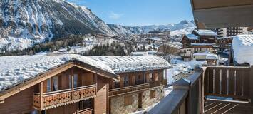 Spacious apartment for rental in Courchevel 1550 Village