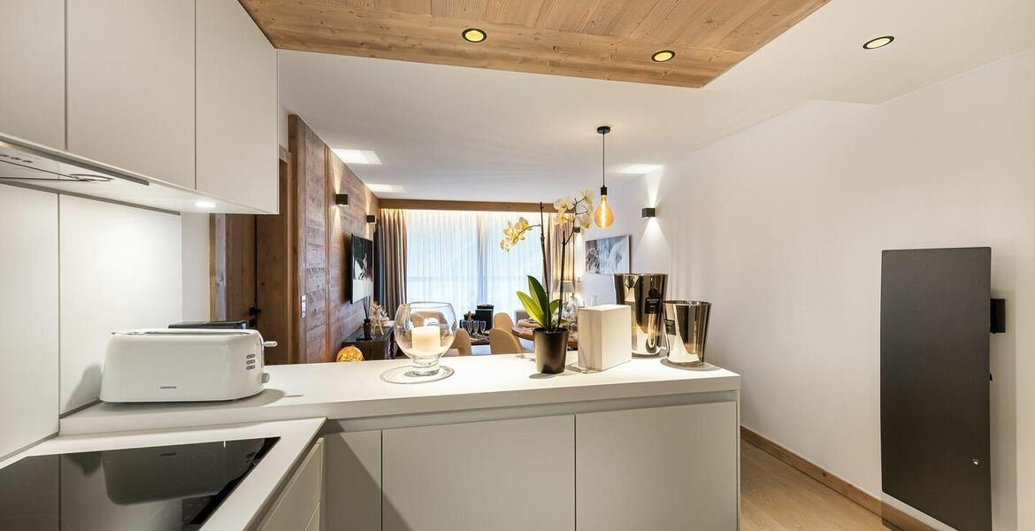 Este es un magnífico apartamento ubicado en Courchevel 1550 