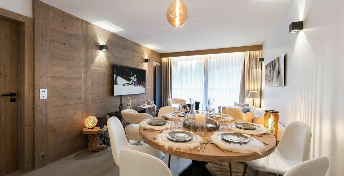 This is a magnificent apartment located in Courchevel 1550 