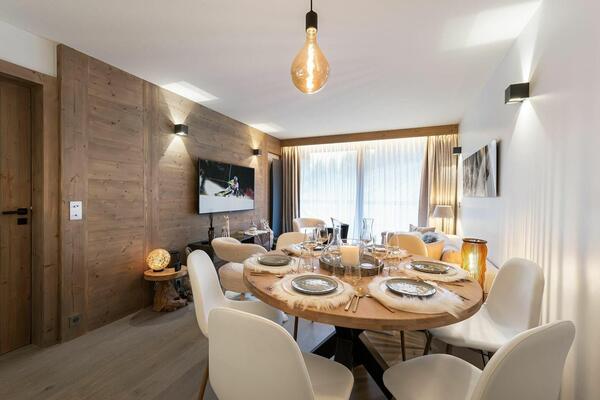 This is a magnificent apartment located in Courchevel 1550 