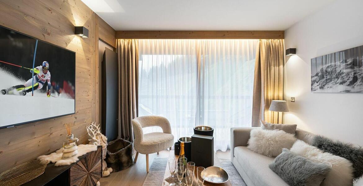 Il s'agit d'un magnifique appartement situé à Courchevel 