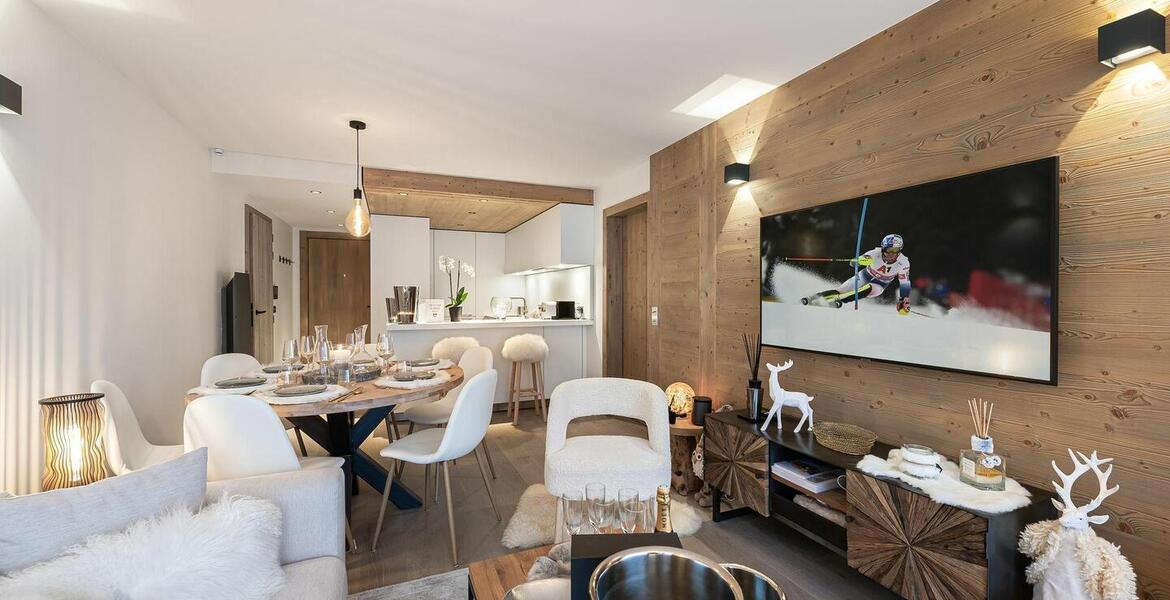 This is a magnificent apartment located in Courchevel 1550 