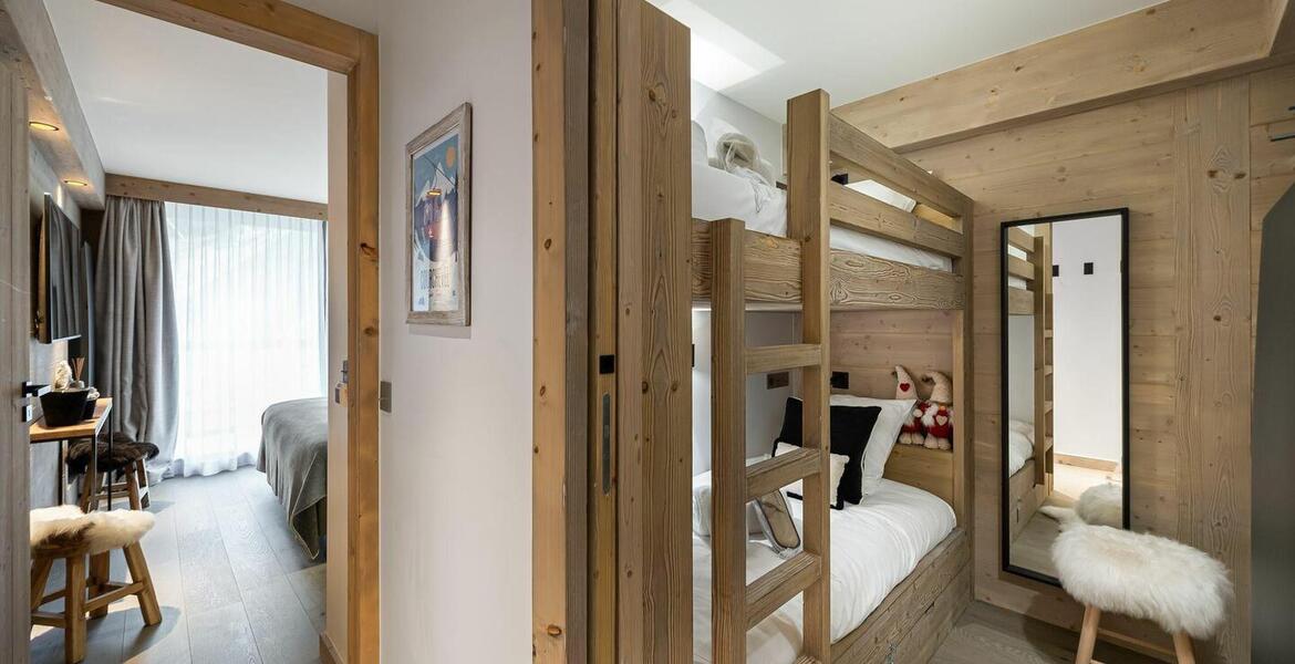 Este es un magnífico apartamento ubicado en Courchevel 1550 