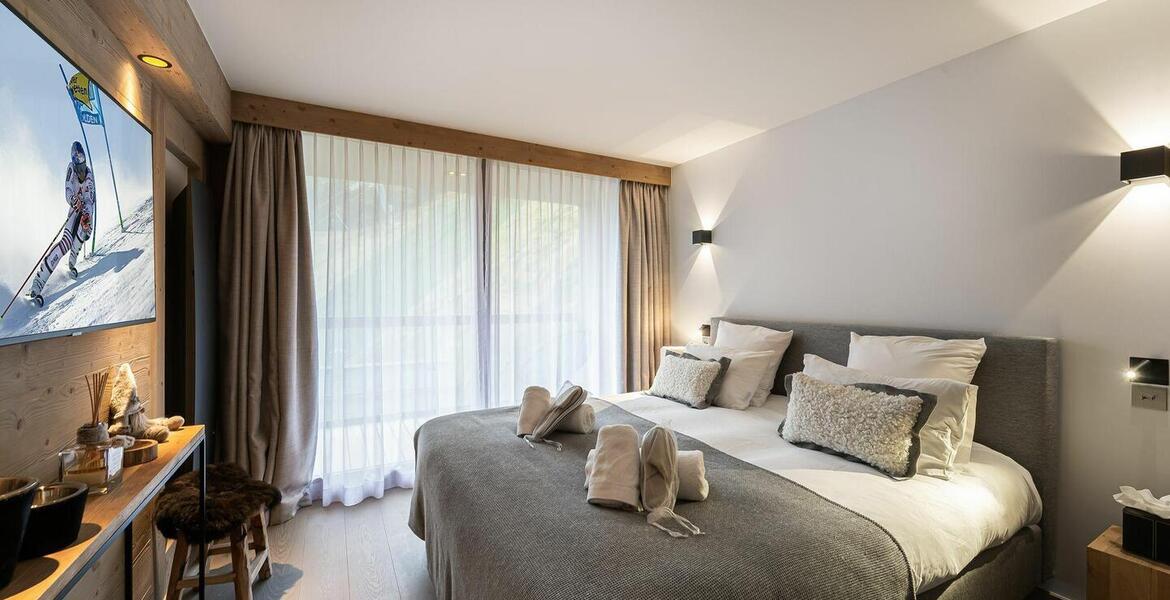 Este es un magnífico apartamento ubicado en Courchevel 1550 