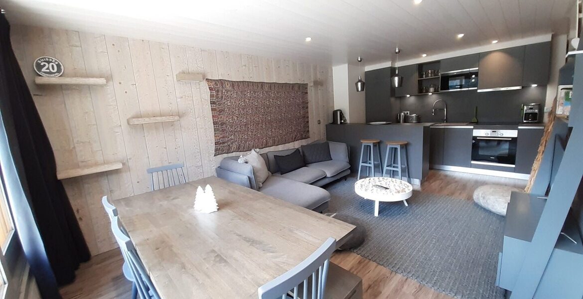 Flat renovated in 2018 with a surface area of 75m²