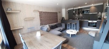 Flat renovated in 2018 with a surface area of 75m²